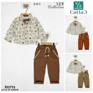 🧒 CattaC Kids 2-5 Years Outfit Set