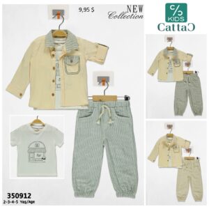 🧒 CattaC Kids 2-5 Years Outfit Set