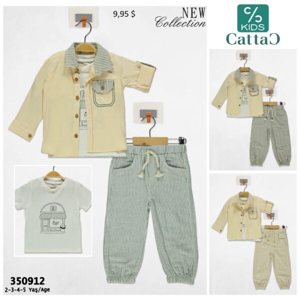 🧒 CattaC Kids 2-5 Years Outfit Set