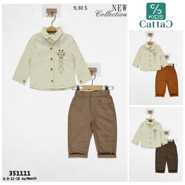 🧒 CattaC Baby 6–18 Months Outfit Set