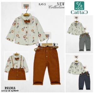 🧒 CattaC Baby 6–18 Months Outfit Set