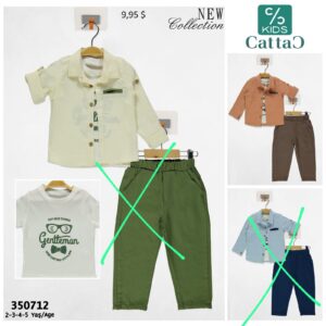 🧒 CattaC Baby 6–18 Months Outfit Set